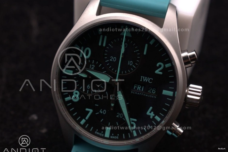 TEAM 2023 Factory FORMULA Chronograph Green Versatile IW388106  ONE Petronas 1:1 Best Mercedes-AMG 496 IWC  TW 0809